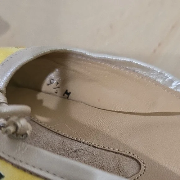 🌻Paul Mayer Yellow Floral Bow Mules - Picture 11 of 15